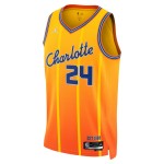 Maillot NBA Charlotte Hornets Brandon Miller Jordan 2025-26 City Edition Or Swingman - Homme